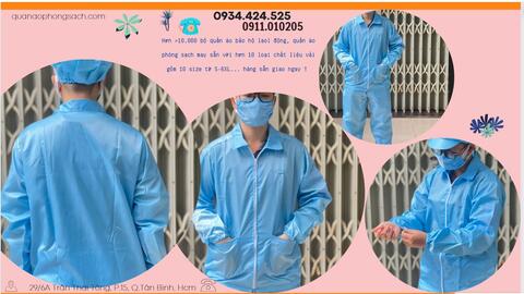 VIỆT AN NƠI MAY VÀ CUNG CẤP QUẦN ÁO CÔNG NHÂN PHÒNG SẠCH HÀNG ĐẦU TẠI TPHCM